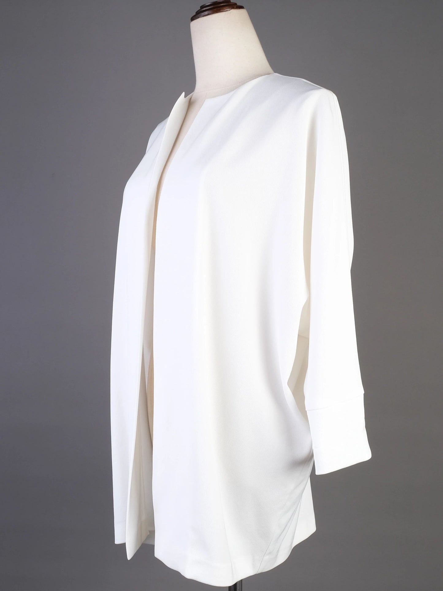 excellent pinko white triacetate jacket cardigan size s