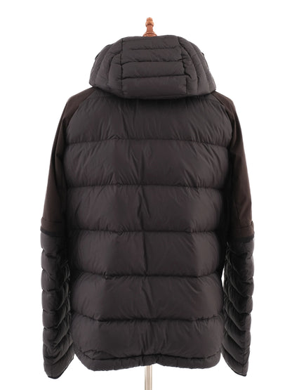 Excellent Hugo Boss Blue Hooded Jacket Size L Winter Outerwear