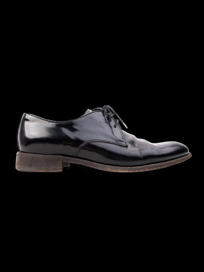 Excellent Henderson Black Leather Oxford Dress Shoes Size 39