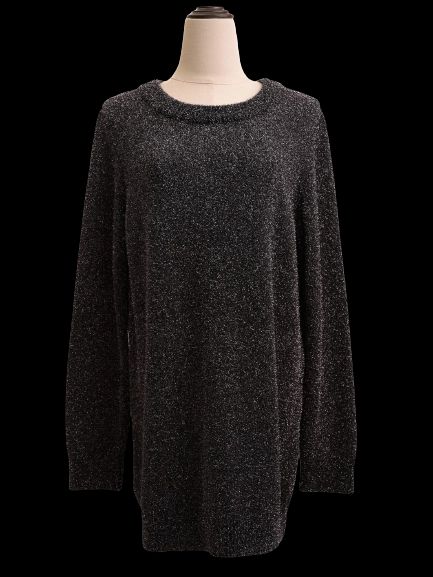 NEW Maje Purple Nylon Sweater Long Sleeve Size M