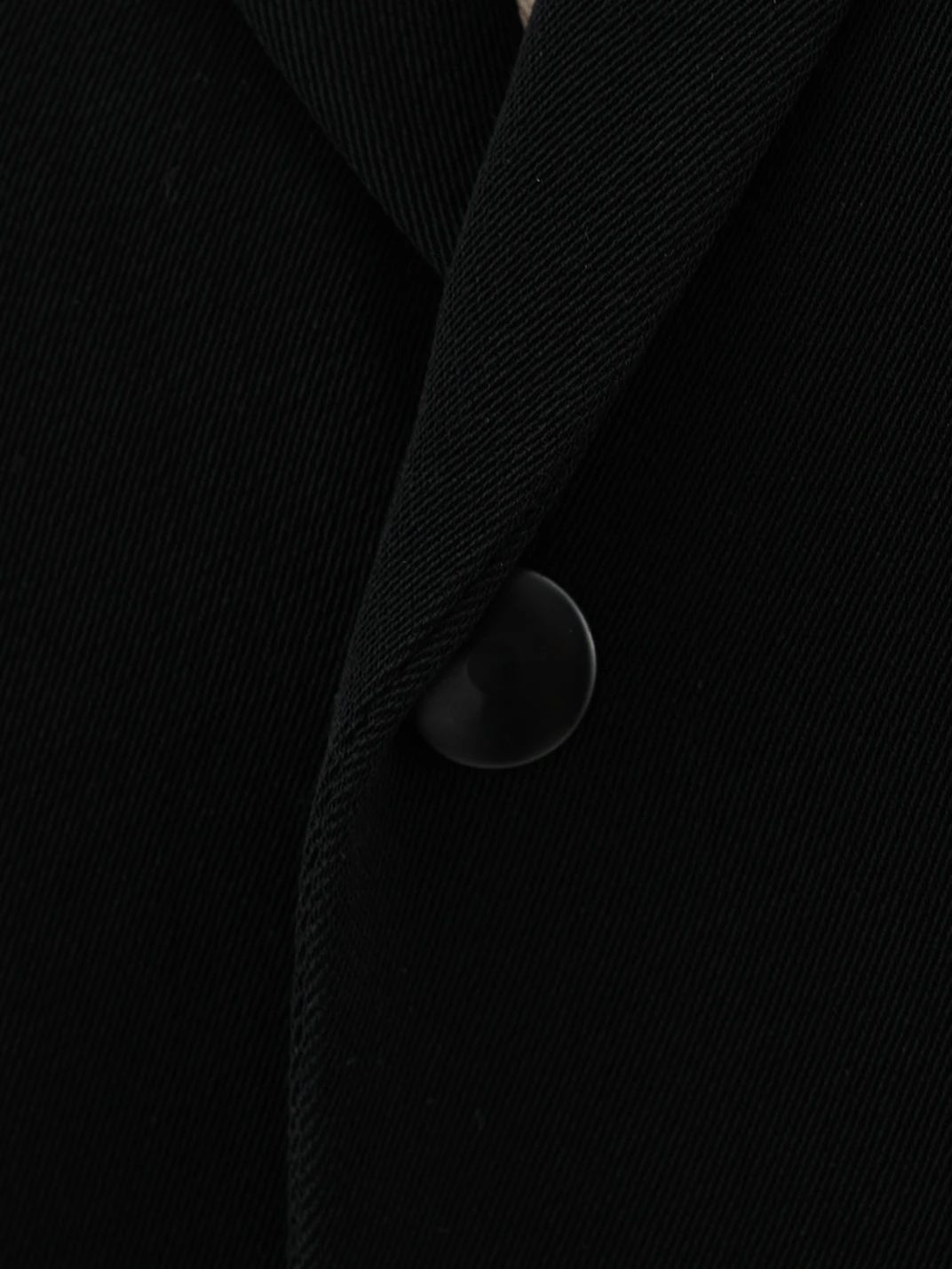 excellent jean-paul gaultier black wool blazer size xl for women