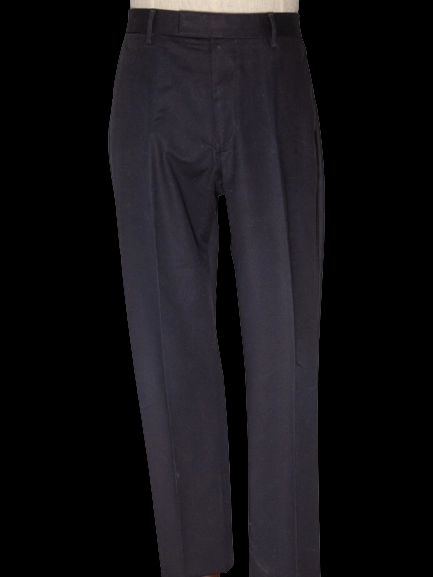 Good Reiss Blue Cotton Natural XL Formal Pants for Men