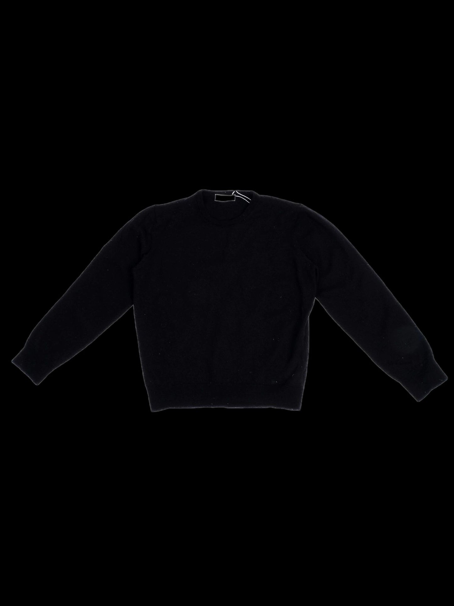 excellent gran sasso black wool sweater size xs made in italy
