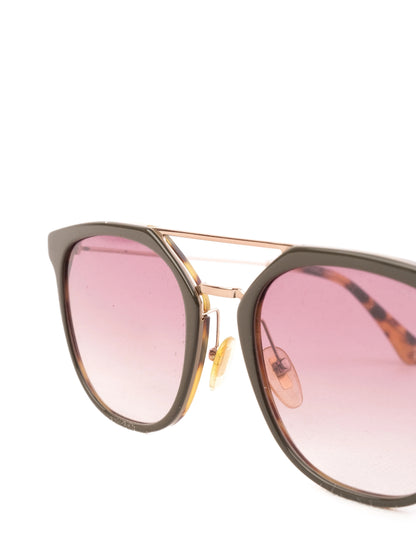 Excellent Police Sunglasses Pink Tinted Lenses M Women's Acrylic