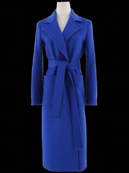 MaxCo Women's Blue Wool Coat XXS Perfect Condition