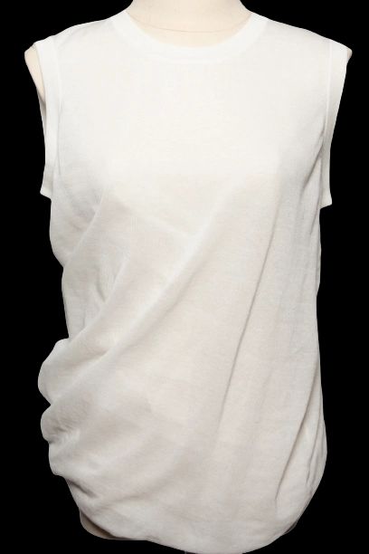 Good Condition Cos White Polyester Women's Top Size S