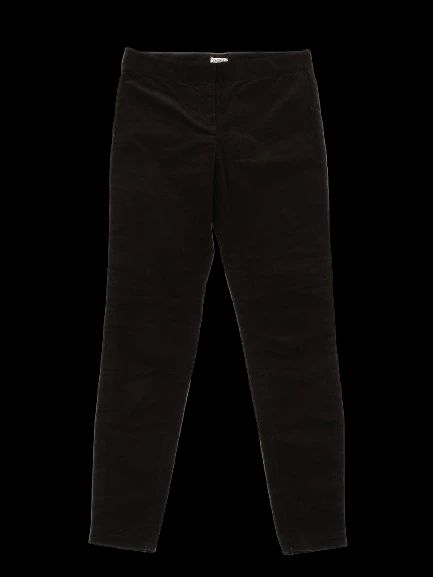 excellent l'agence black women's pants size xxs elastane