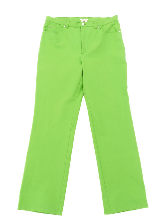 Excellent Escada Green Pants Women's Size M Elastane