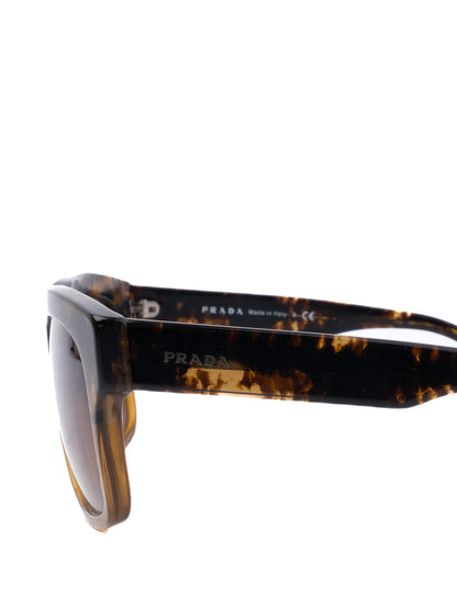 Excellent Prada Tortoiseshell Sunglasses Brown Gradient Lenses