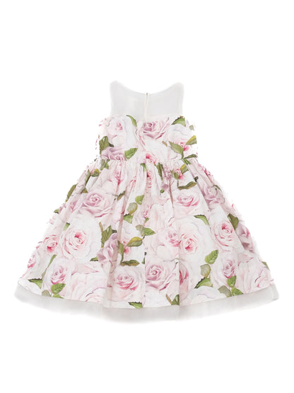 Excellent Monnalisa Floral Dresses for Girls, Cotton Size 10