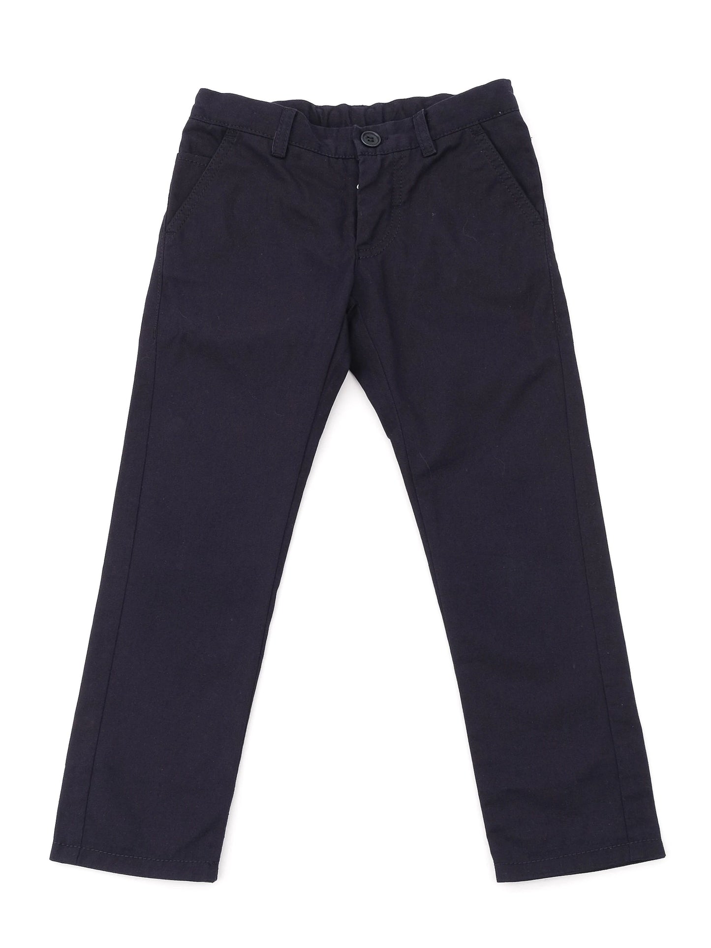 excellent navy blue suit for kids - jacket & pants set