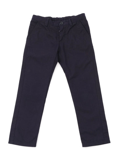 Excellent Navy Blue Suit for Kids - Jacket & Pants Set
