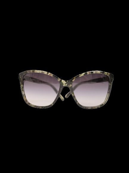 Excellent Dolce Gabbana Black Camouflage Sunglasses with Gradient Lenses