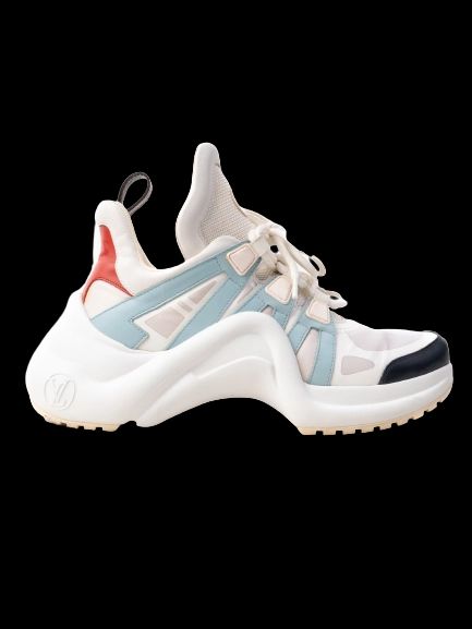 excellent louis vuitton women's sneakers combined leather design