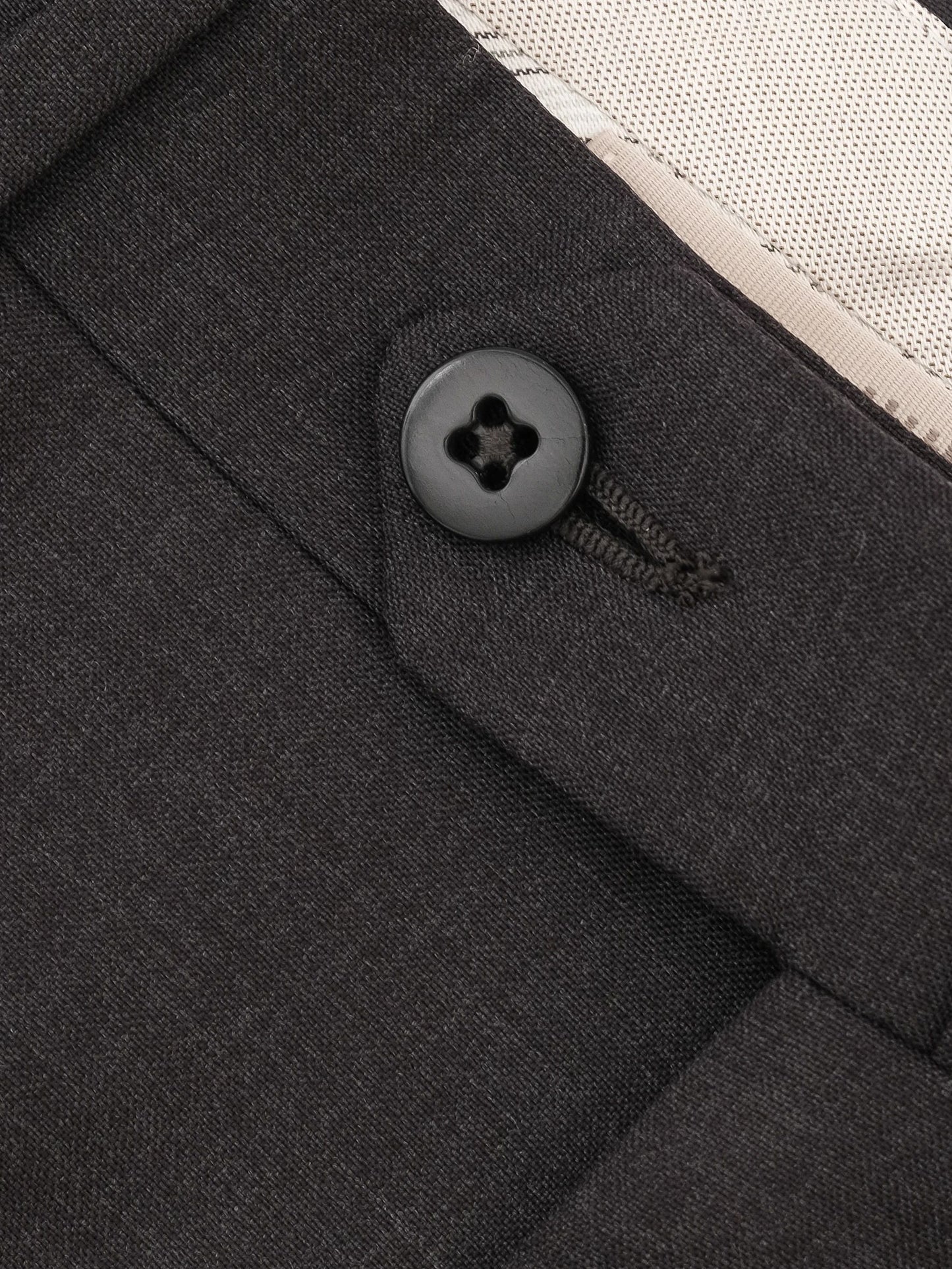 excellent ermenegildo zegna gray wool trousers size m