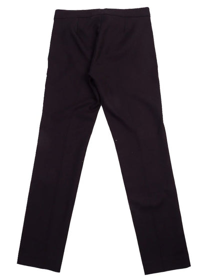 Max Mara Black Cotton Women's Pants - Perfect Condition