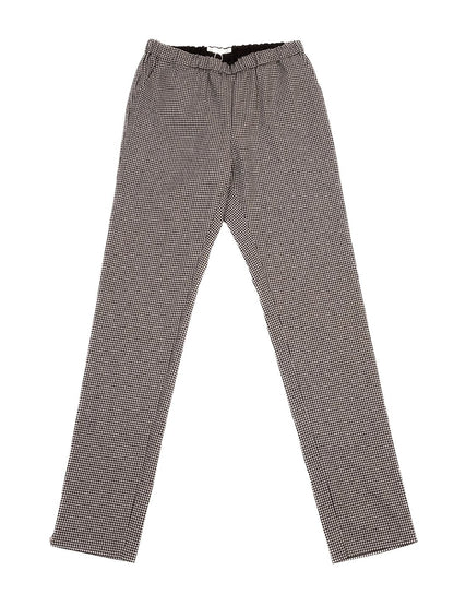 Excellent Bonpoint Checkered Pants for Kids Size 14 Combined Cotton
