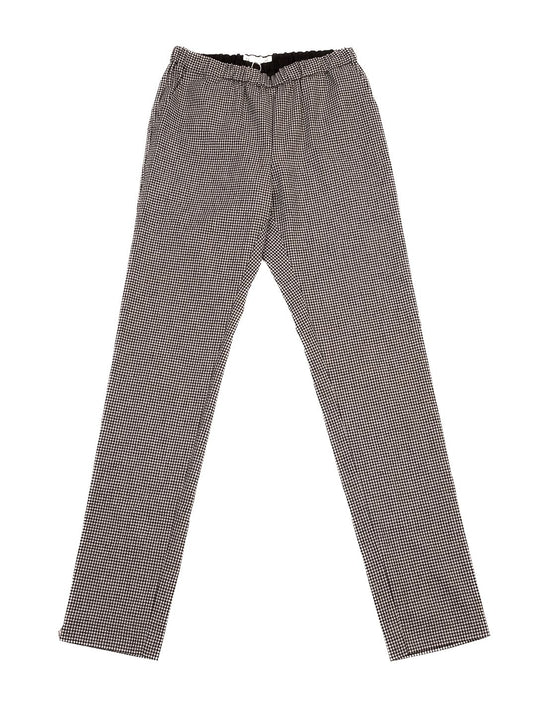 Excellent Bonpoint Checkered Pants for Kids Size 14 Combined Cotton