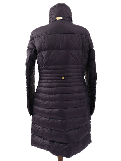 Excellent Escada Blue Nylon Winter Coat Size M