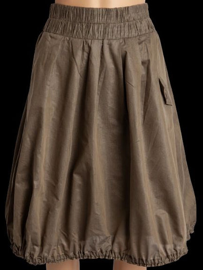 Good MaxCo Green Cotton Women’s Skirt Size XS with Pocket