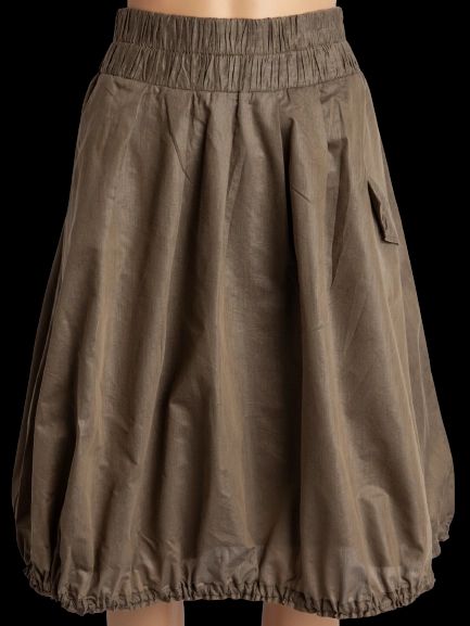 Good MaxCo Green Cotton Women’s Skirt Size XS with Pocket