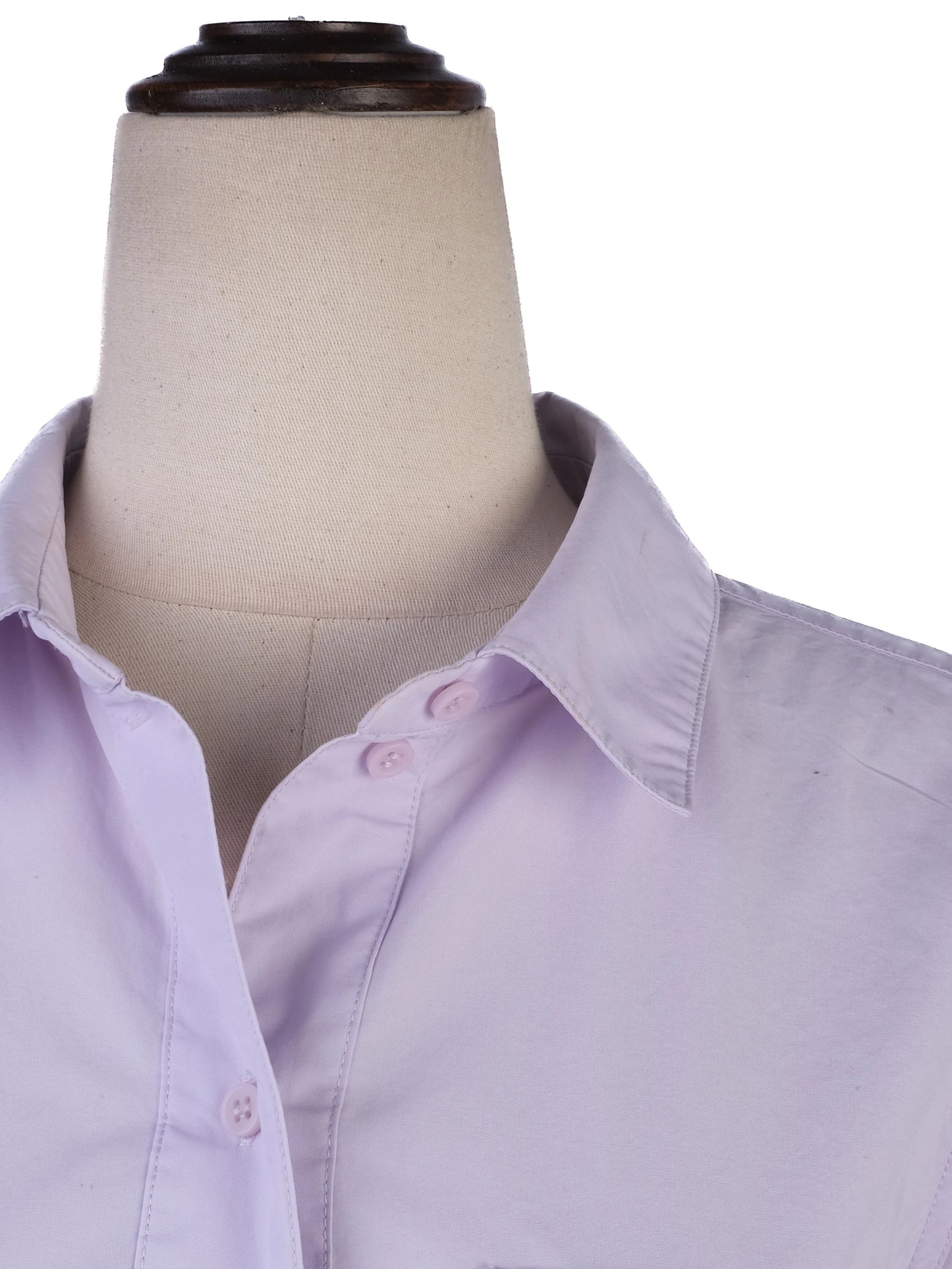 excellent cos pink cotton shirt size m button-up womenõs apparel