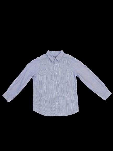 EXCELLENT Bonpoint Gray Cotton Shirt for Kids Size 4