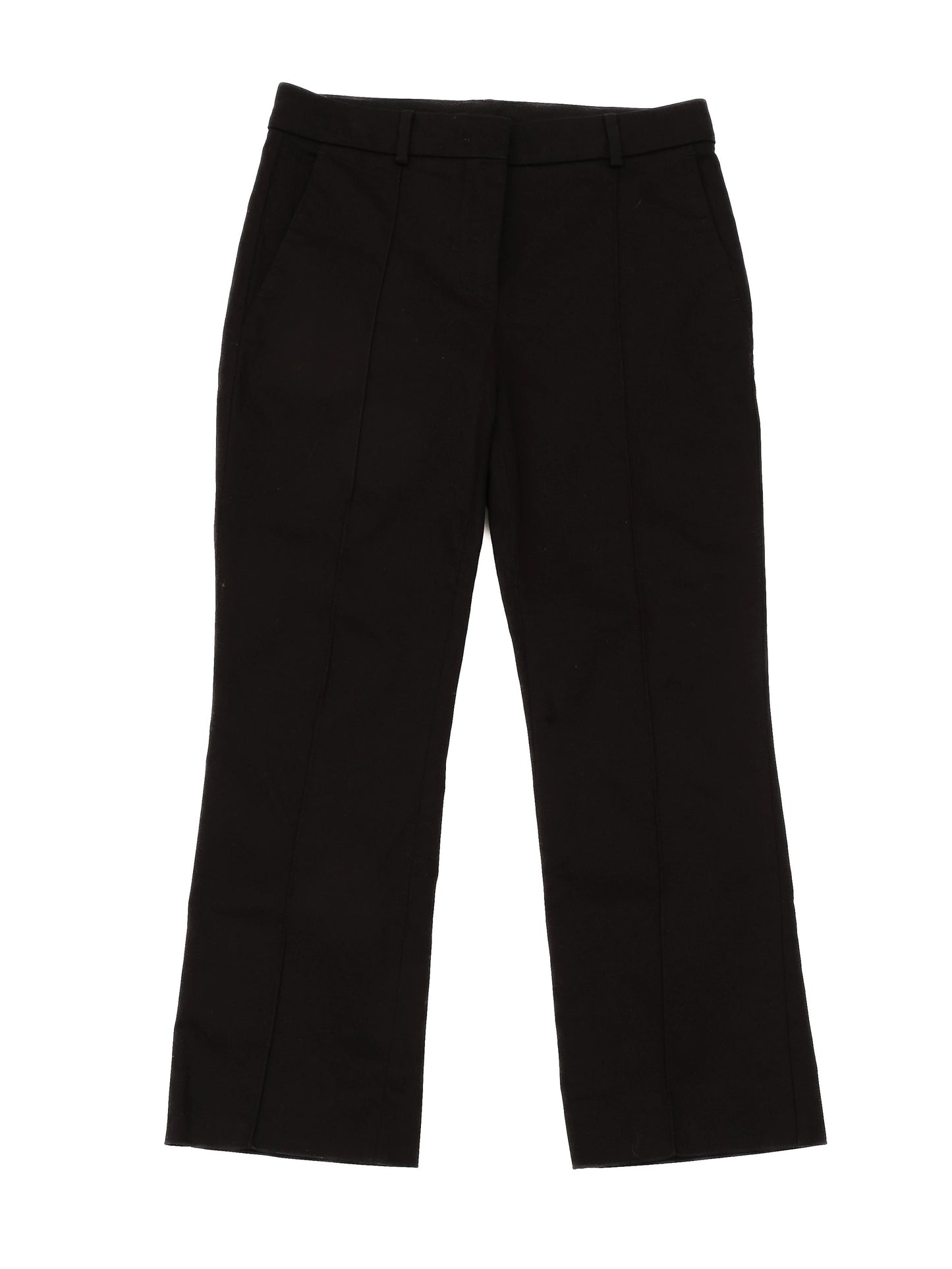 sportmax excellent black pants size m 97% cotton 3% elastane