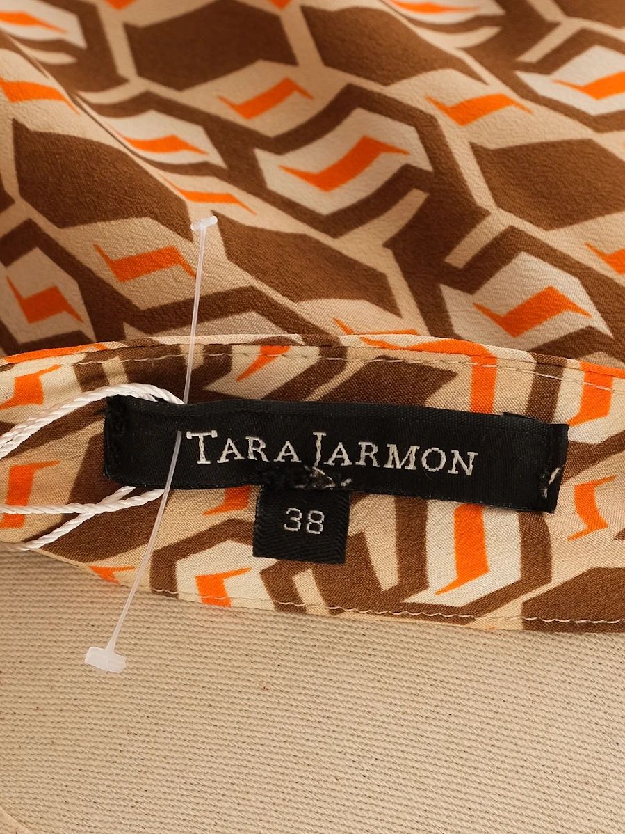 excellent tara jarmon womenõs dress m combined geometric pattern