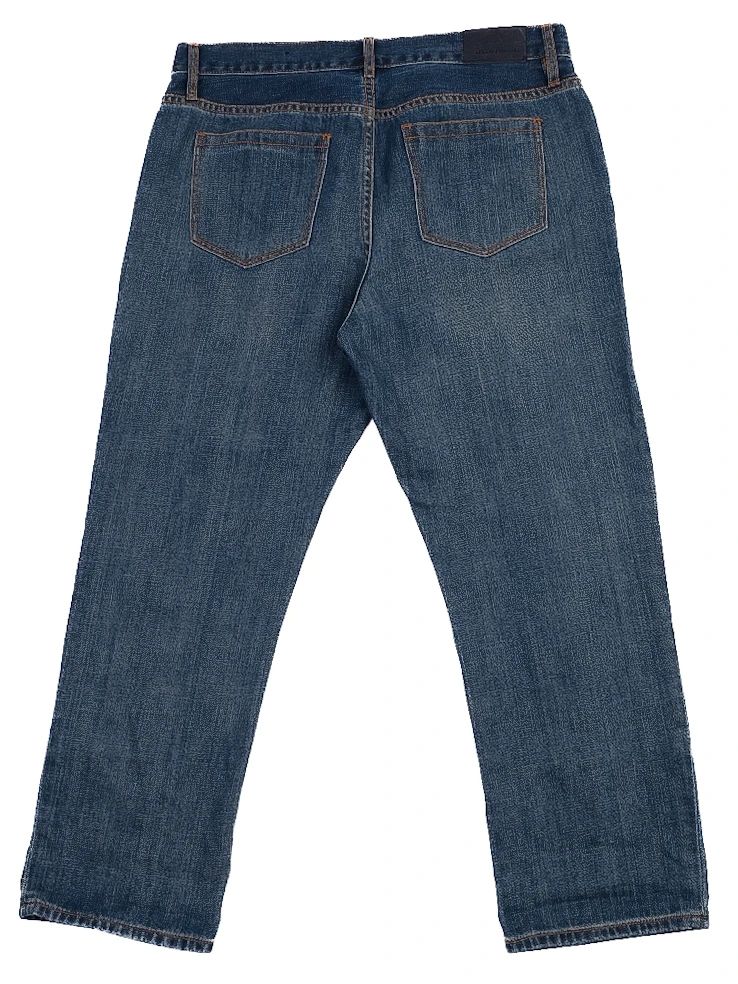 excellent armani exchange blue jeans women's cotton size n/a