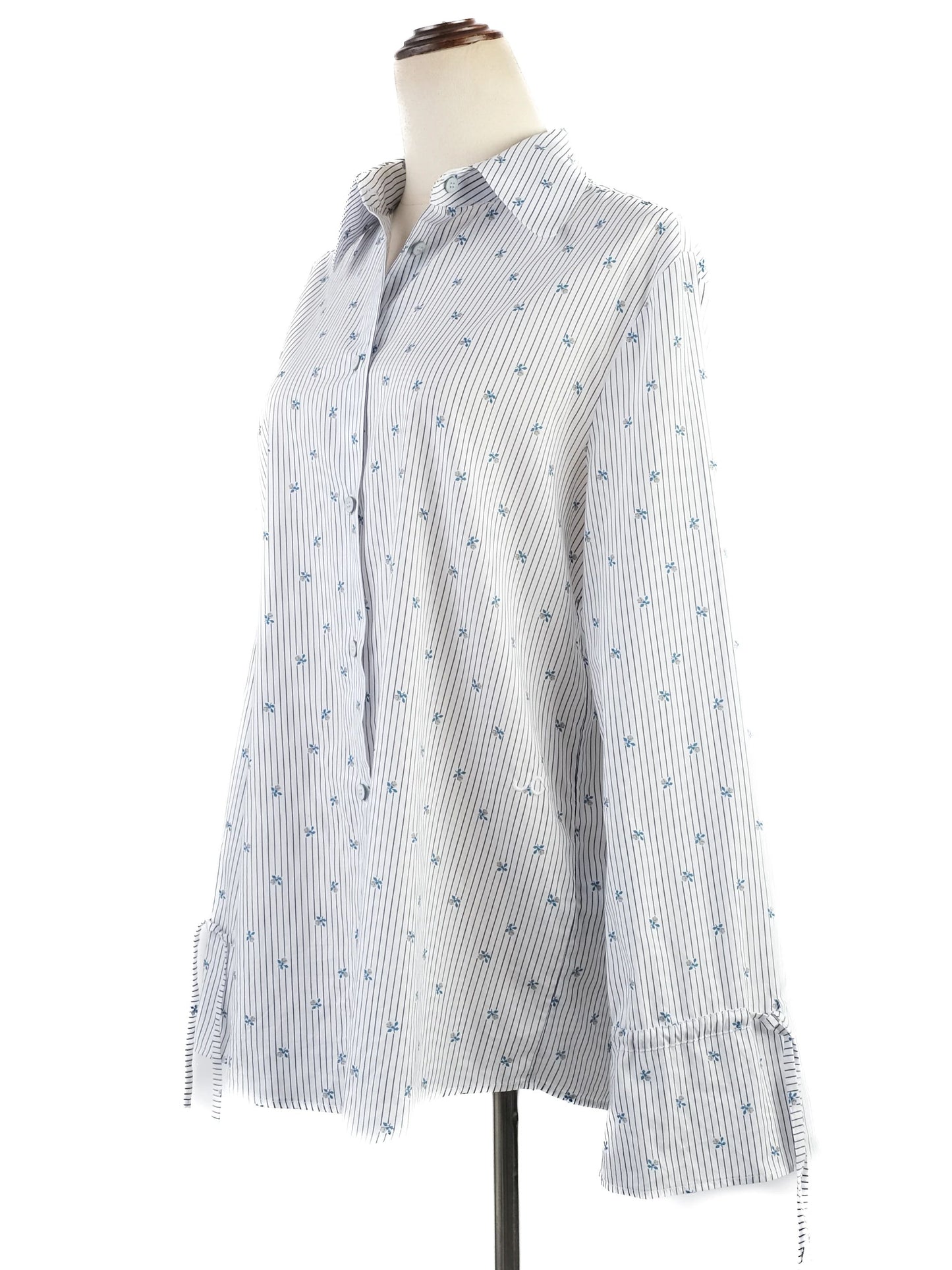 new jacob cohen women's white button-up shirt size m