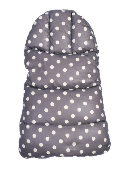 Excellent Moschino Baby Sleeping Bag Gray Polka Dot for Kids