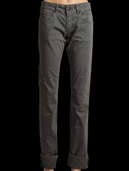 good gf ferre green denim pants size s for women