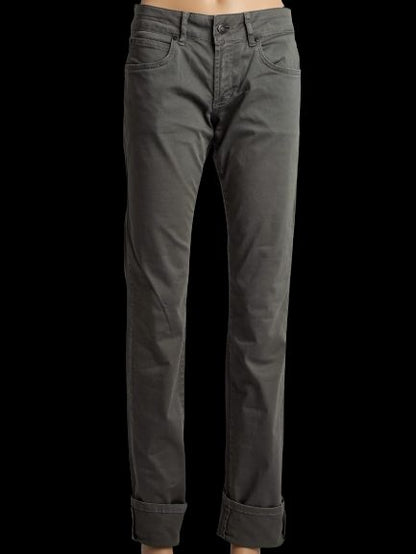 Good GF Ferre Green Denim Pants Size S for Women