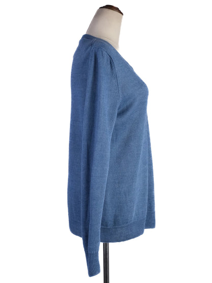 Excellent Weekend MaxMara Blue Sweater Size M - Women's Long Sleeve