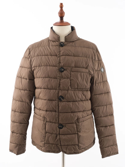 Excellent Baldinini Green Nylon Jacket Size L for Men