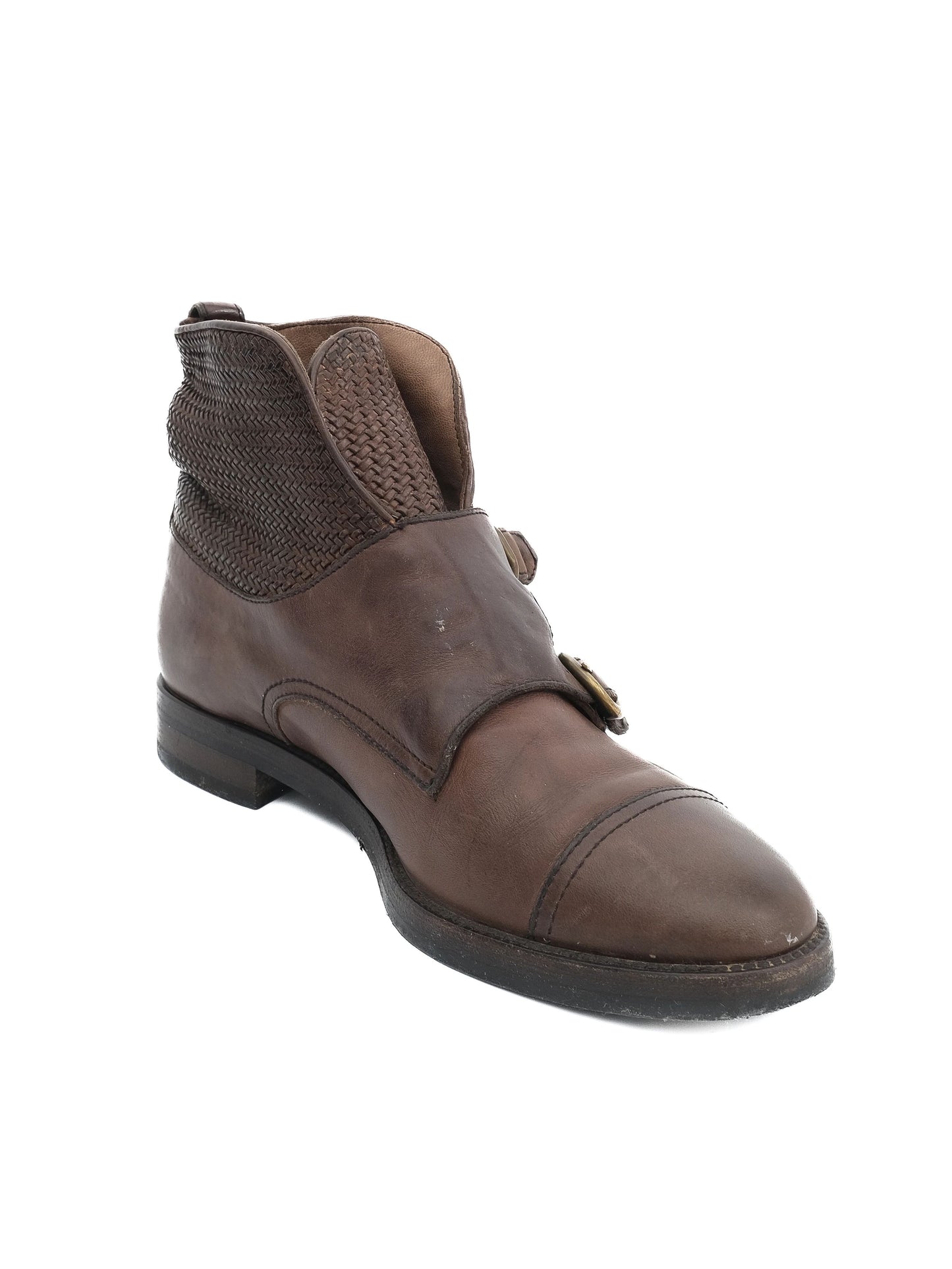 fratelli rossetti orange leather womenõs shoes size 36 good condition