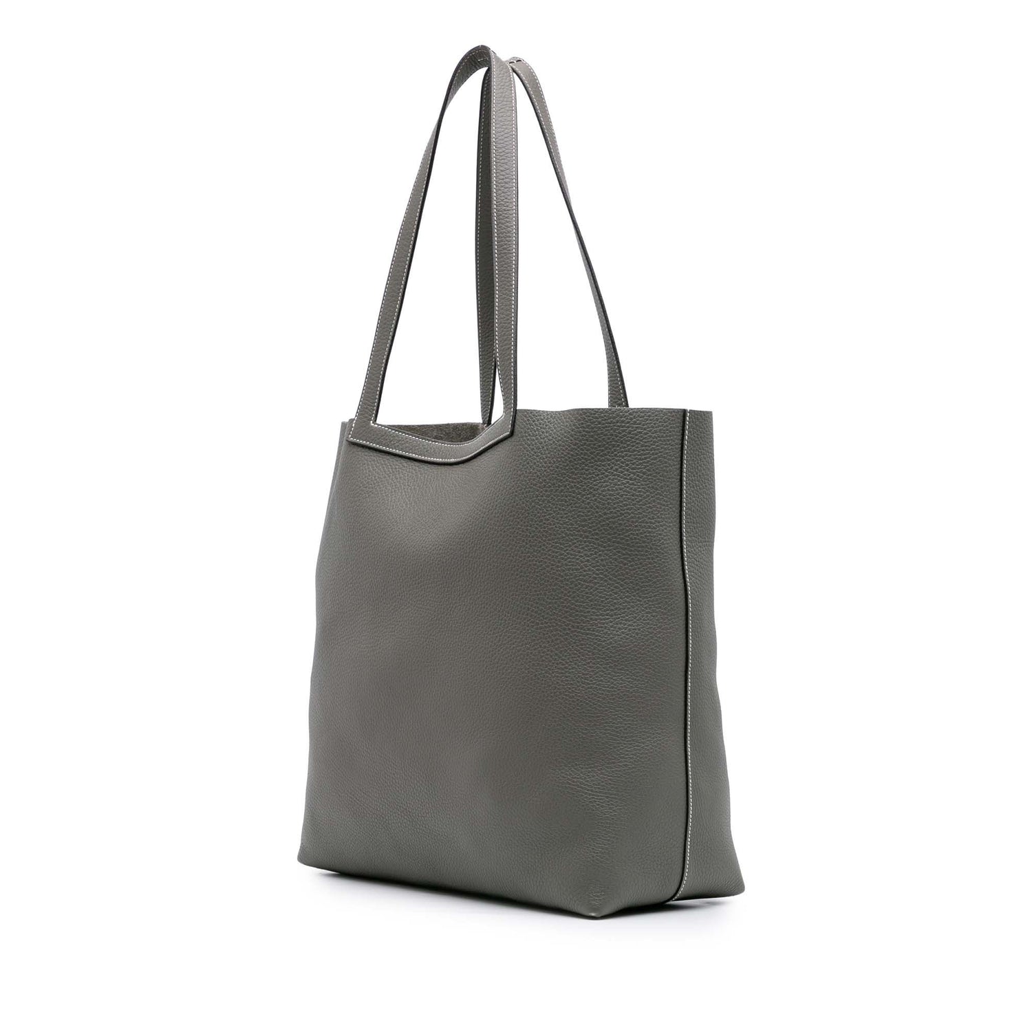 Herm�s Taurillon Clemence Cabasellier 46 Gray