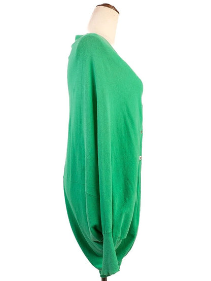 Excellent Paul&Joe Green Cotton Oversized Cardigan Size M