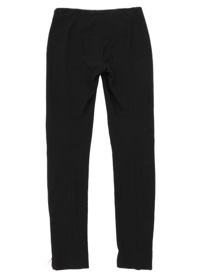Strenesse Black Pants with Zipper Details Size XS Excellent Condition