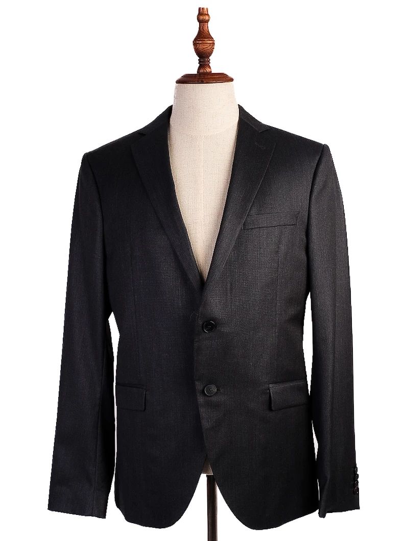 excellent cinque black suit size m viscose jacket & pants set