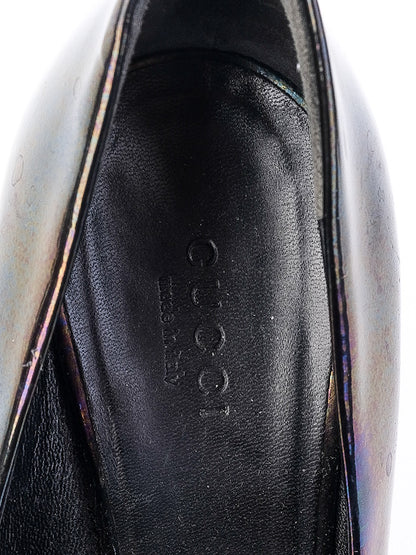 Average Gucci High-Heeled Shoes Combined Leather Size 37