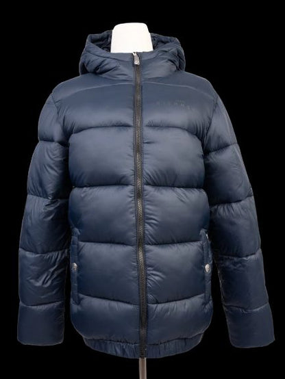 NEW Richmond Navy Blue Hooded Winter Jacket Size S