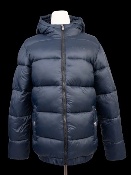 NEW Richmond Navy Blue Hooded Winter Jacket Size S