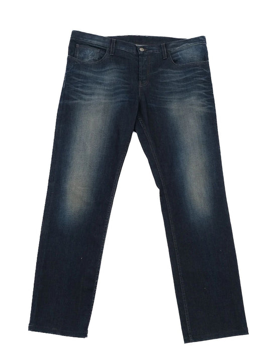 Excellent Gucci Blue Cotton Jeans Size XXL for Men