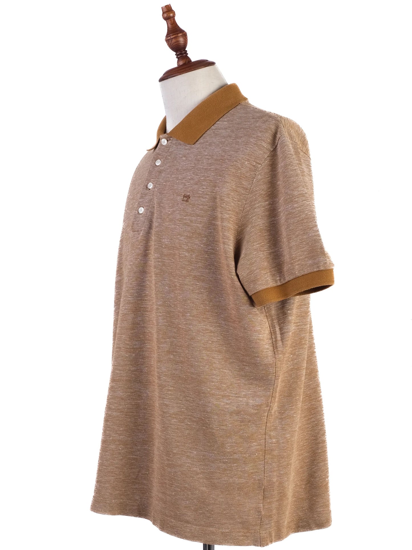 excellent scotch&soda orange cotton polo shirt size xl