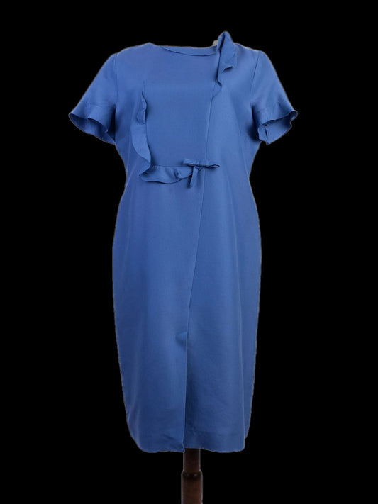 Excellent Valentino Pink Silk Knee-Length Dress Size Not Specified