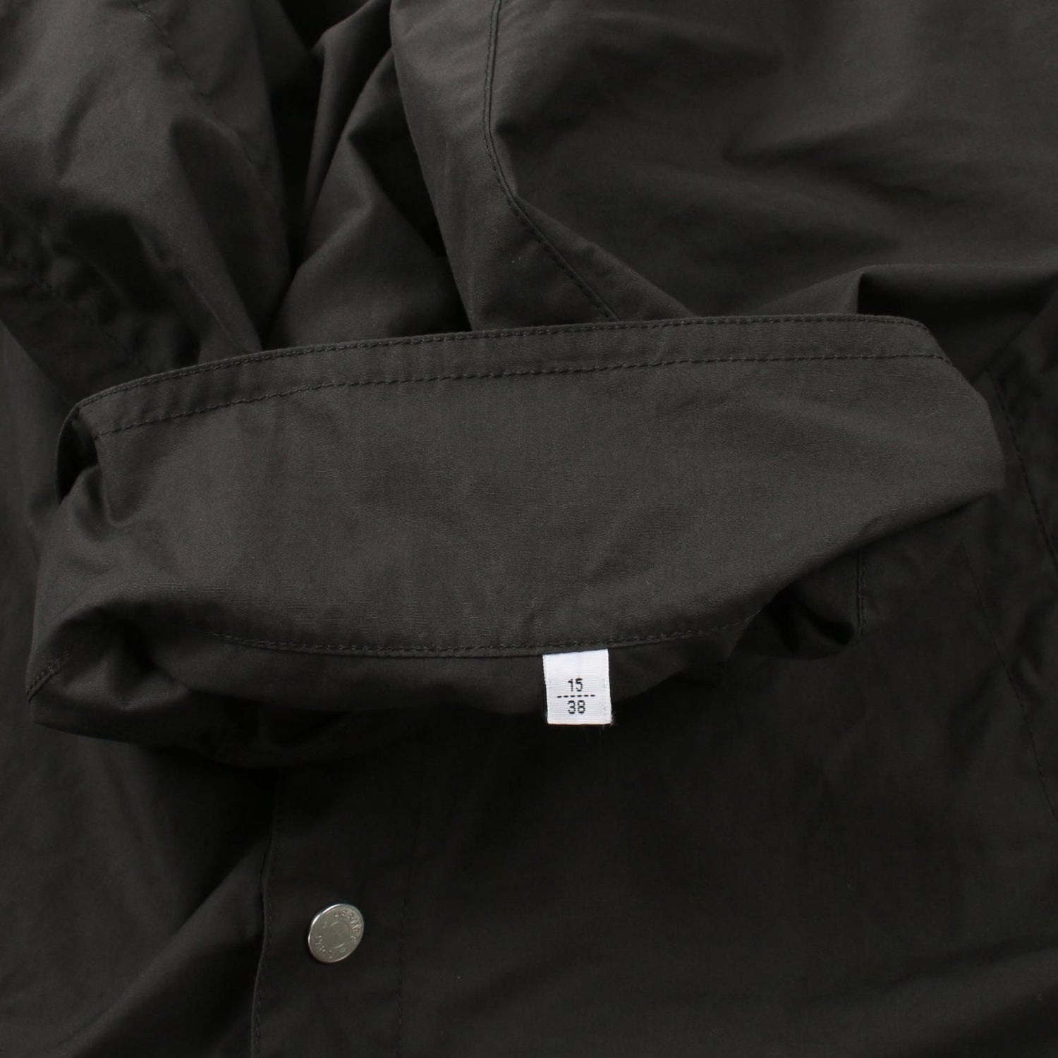 Hermes Boxy Fit Overlapping Pockets Other Tops Gray Cotton