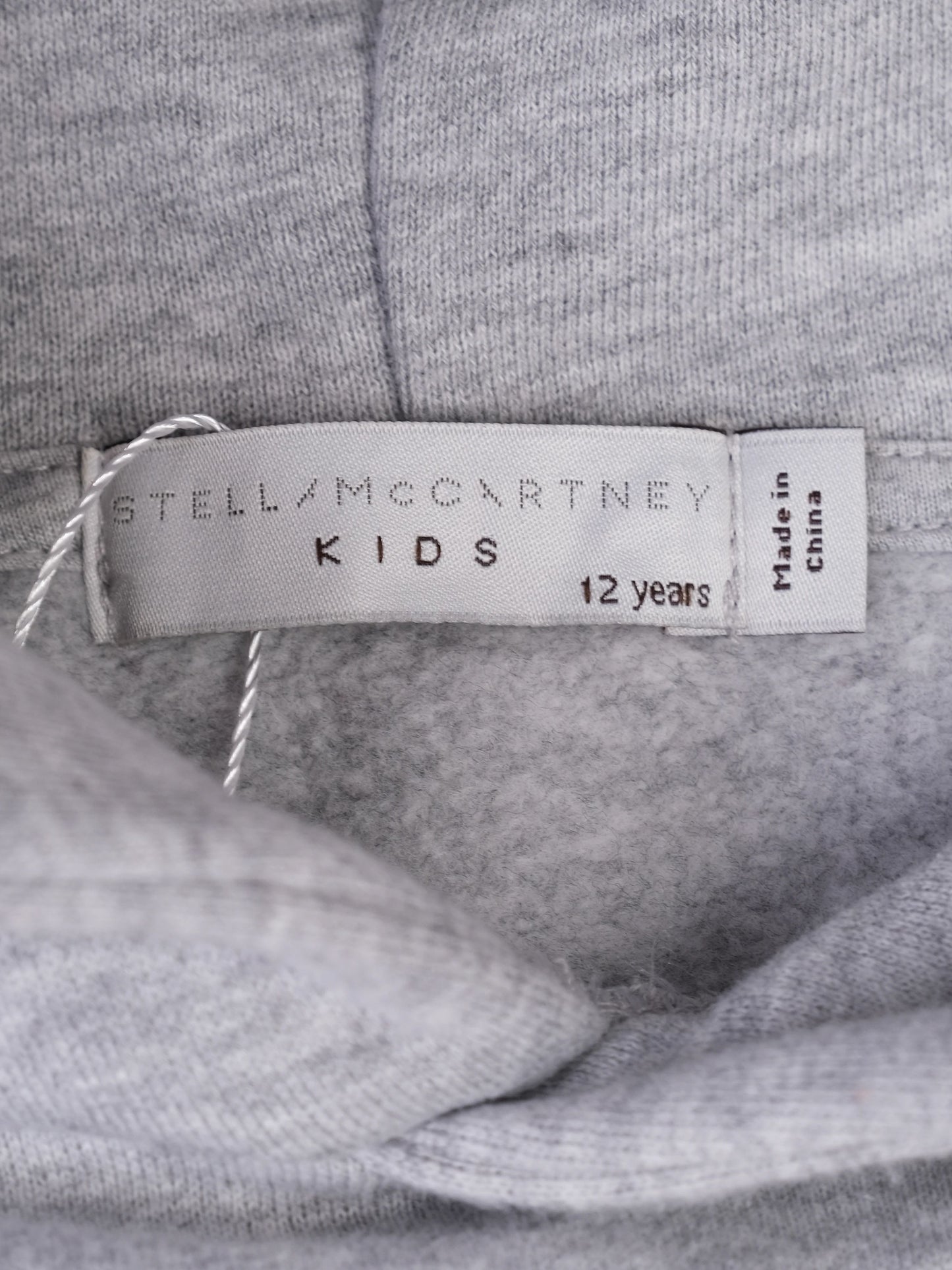 excellent stella mccartney gray cotton kids sweatshirt size 12
