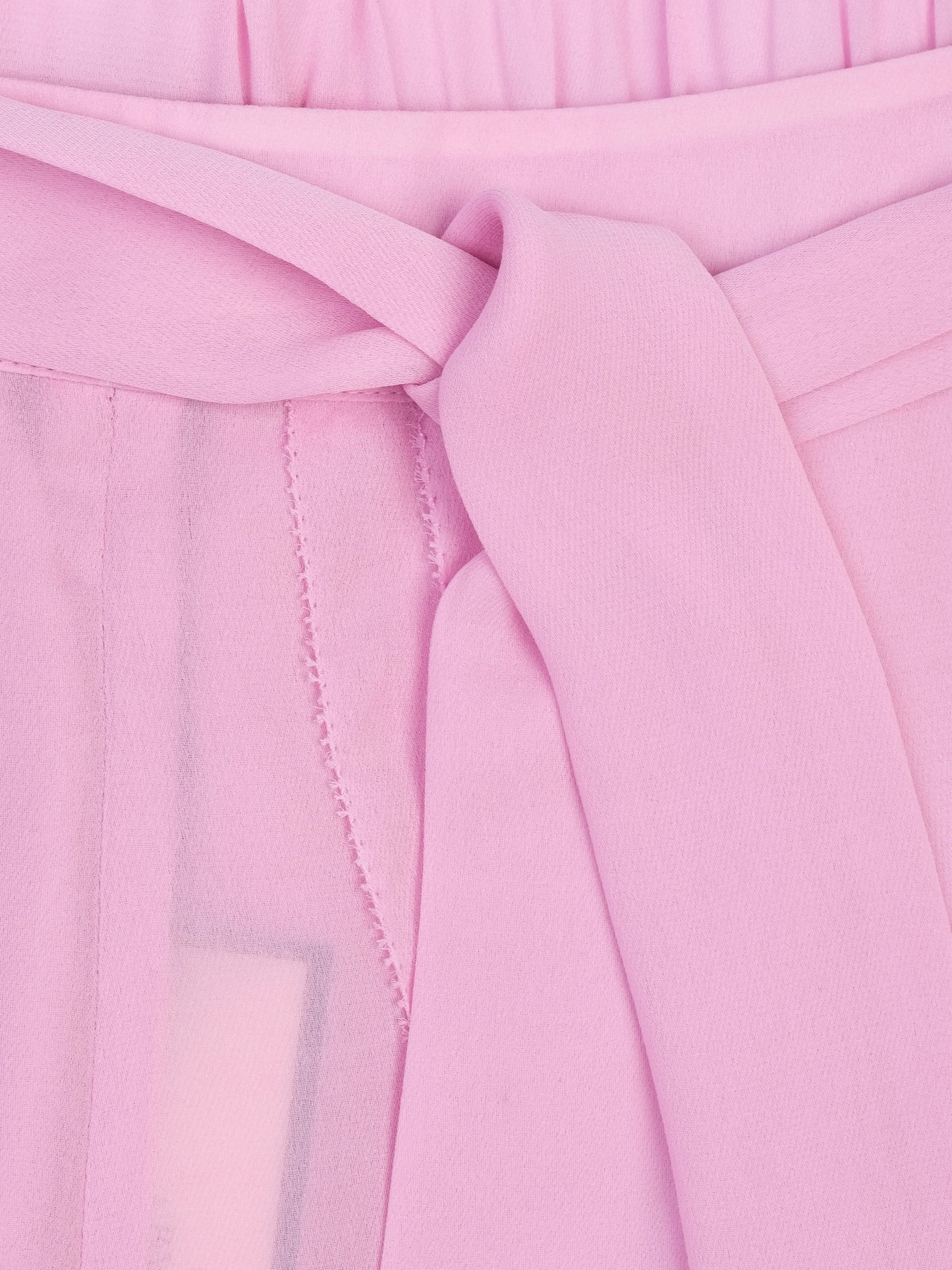 new by malene birger pink wrap-style shorts size s